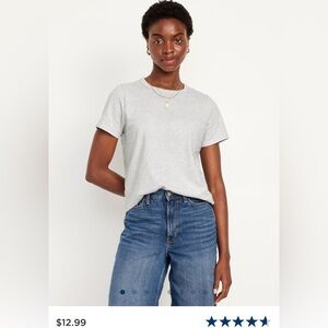 Oatmeal heathered t shirt NWT s